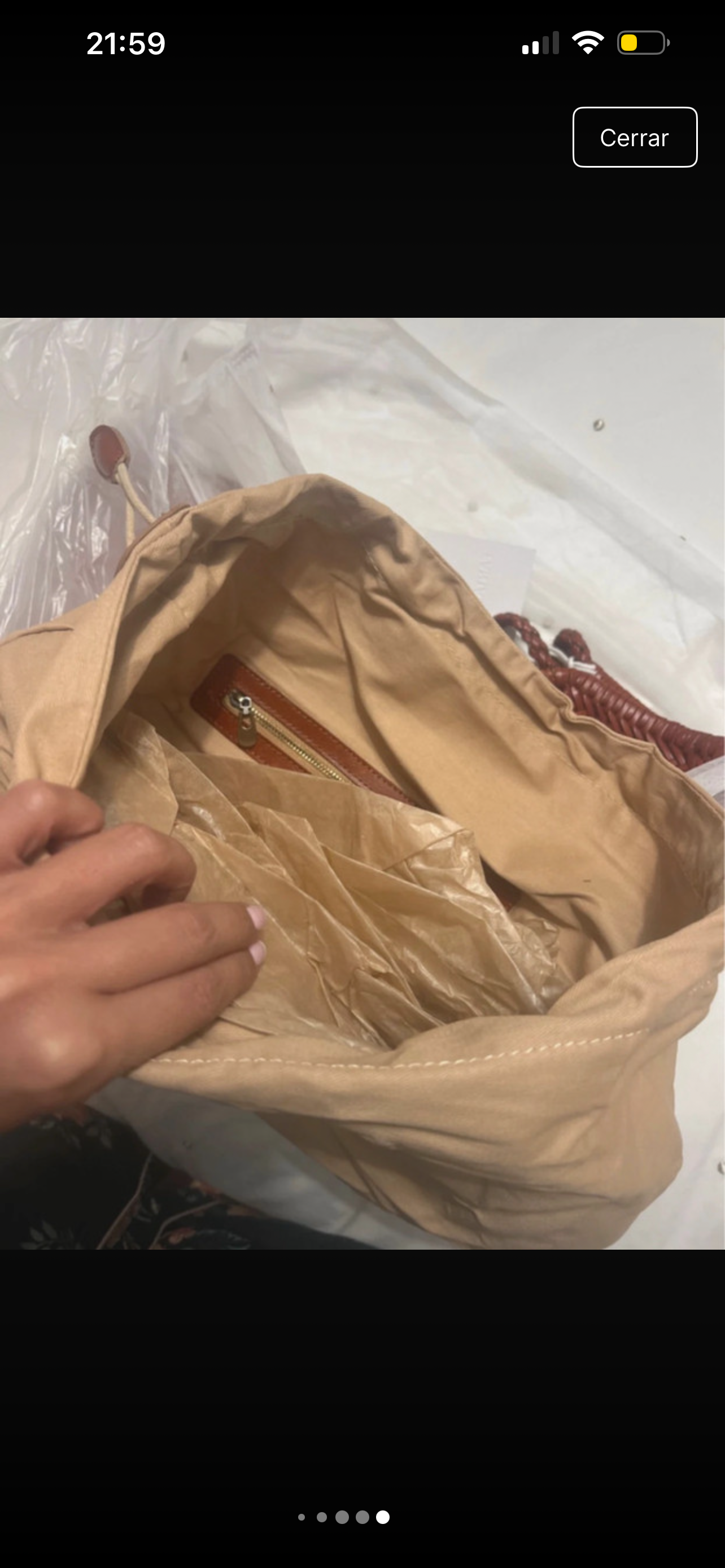 Bolso trenzado