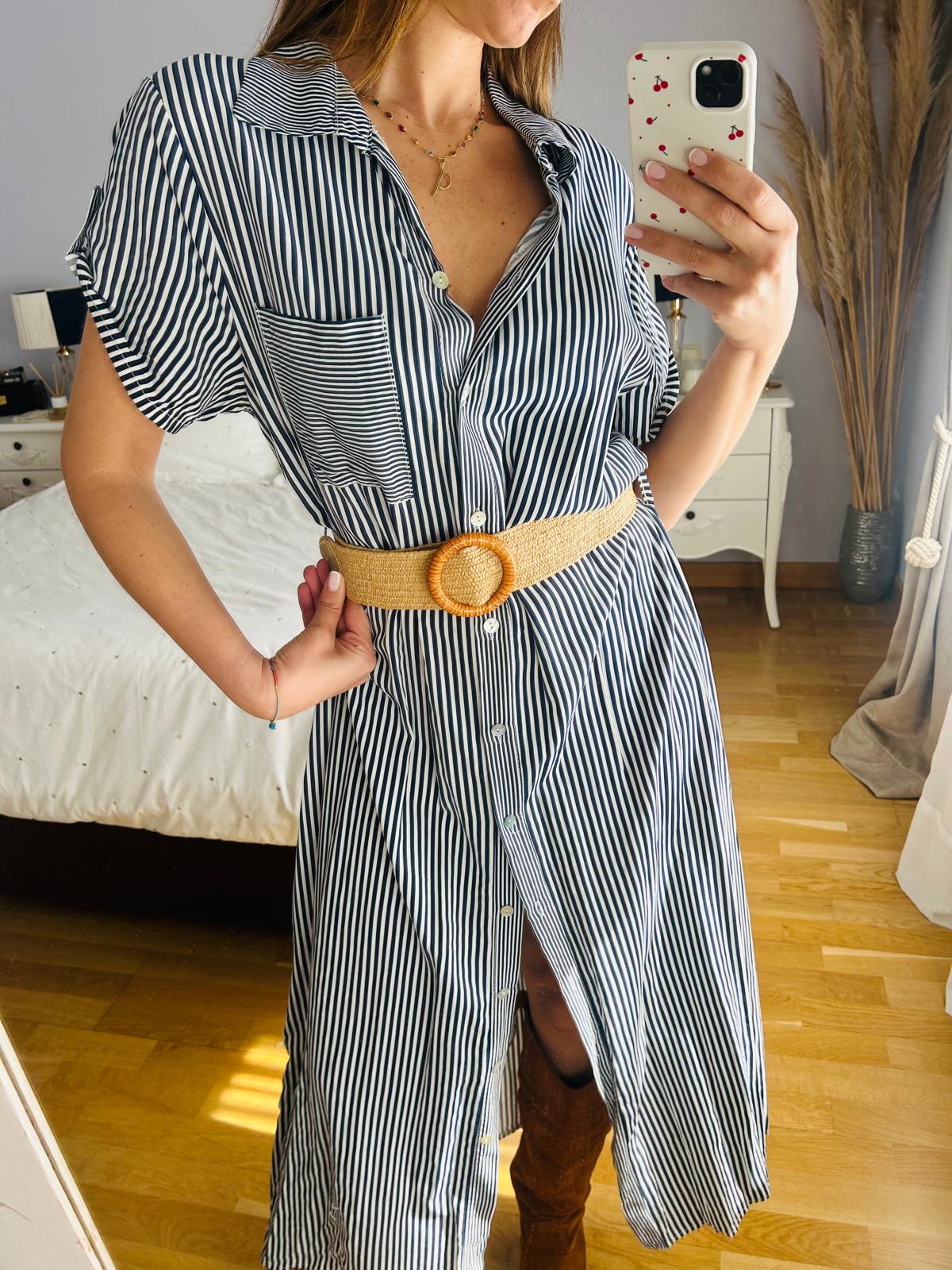 Vestido Cebra Negro