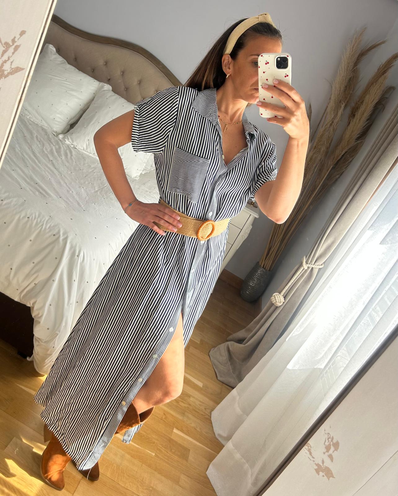 Vestido Cebra Negro