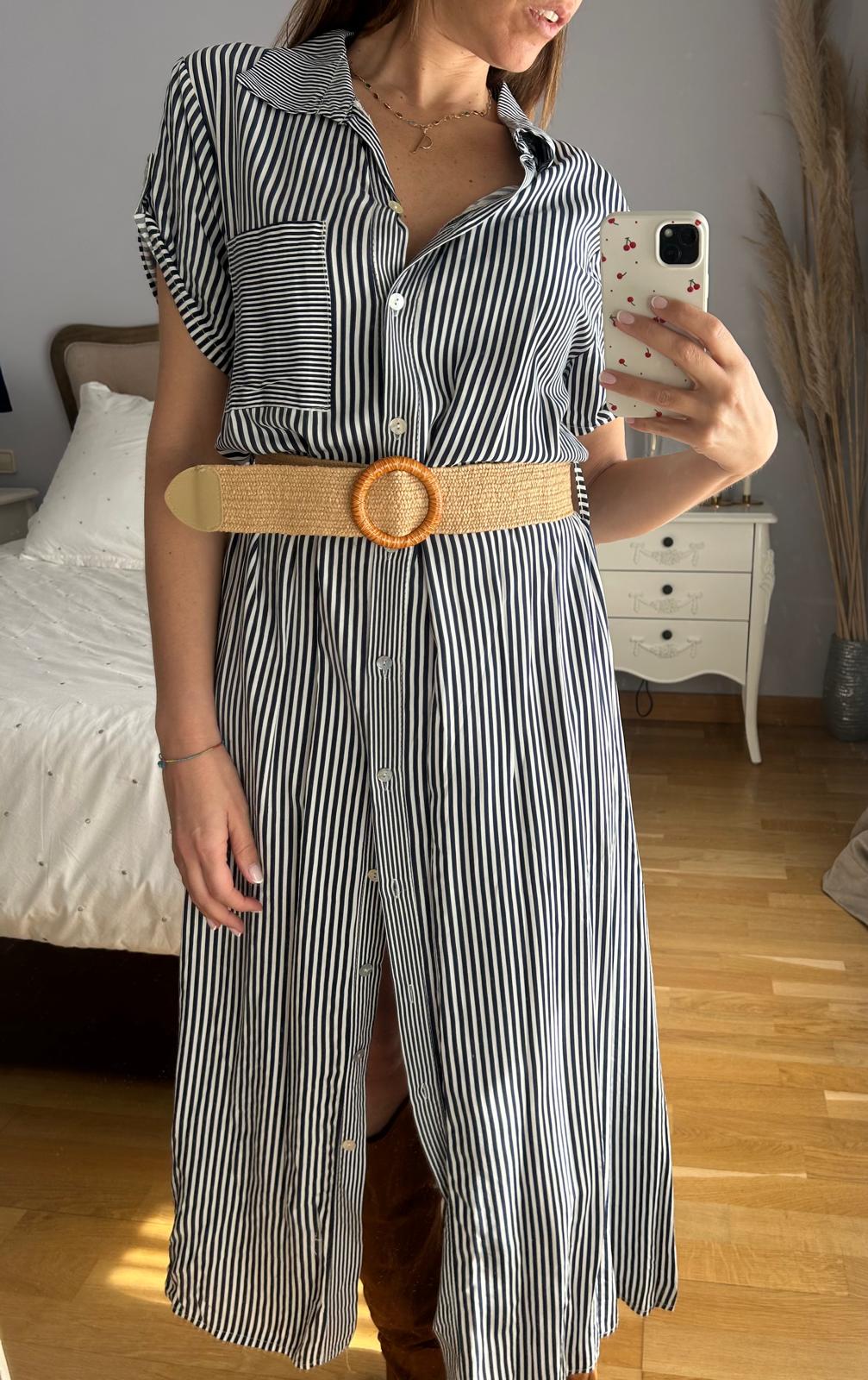 Vestido Cebra Negro