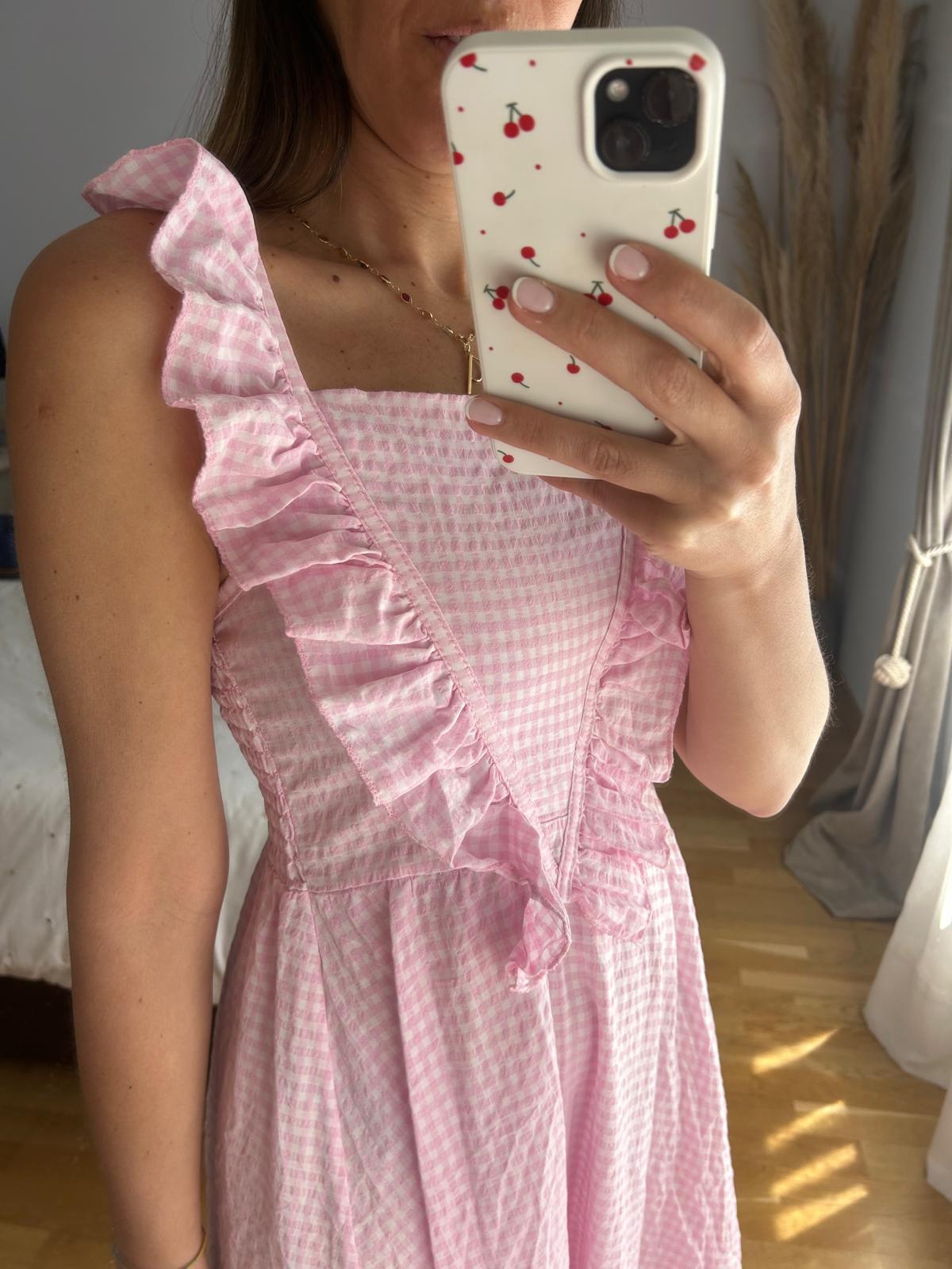 Vestido Rociero Rosa