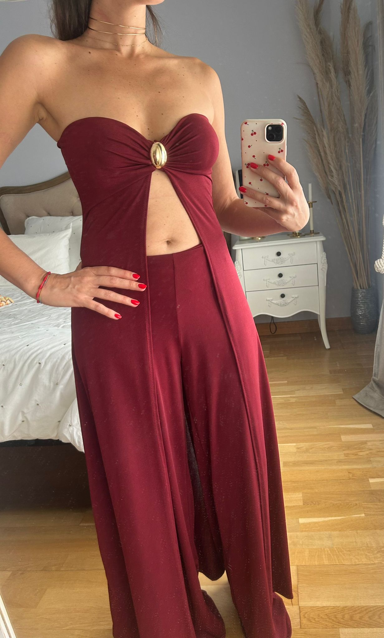 Conjunto Rubí Burdeos