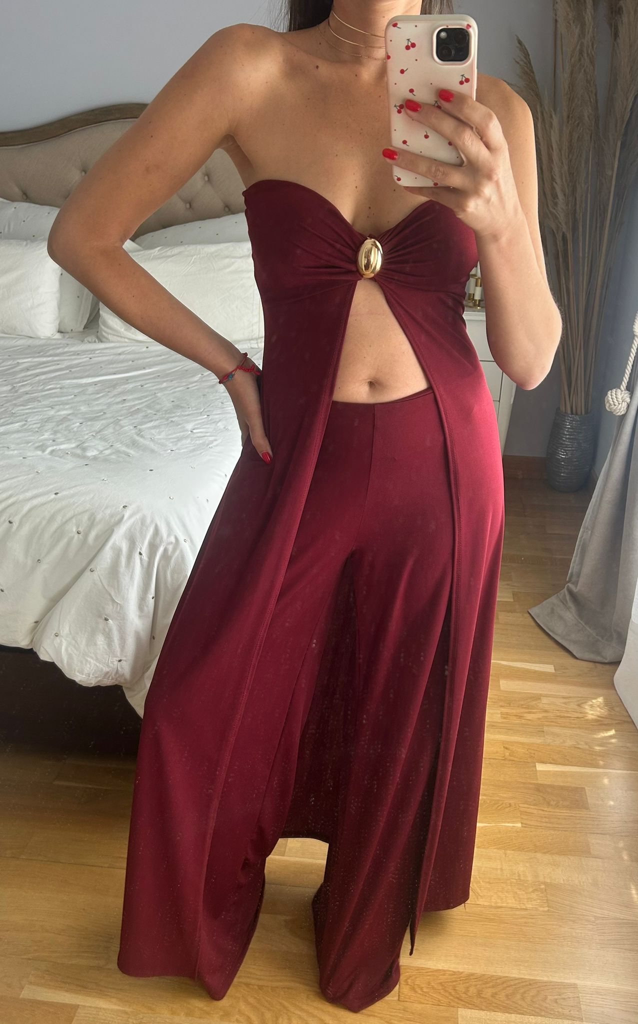 Conjunto Rubí Burdeos