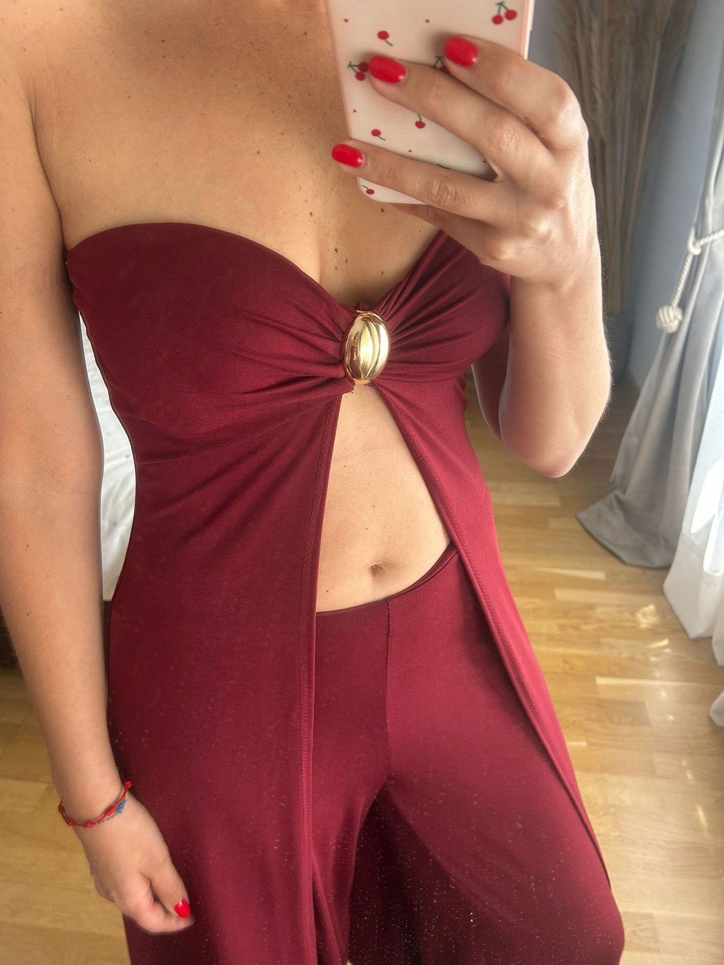 Conjunto Rubí Burdeos
