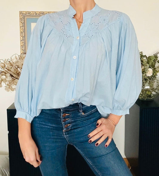 Blusa azul