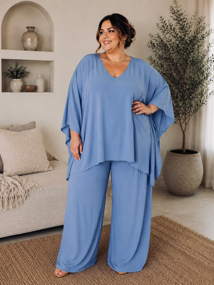Conjunto azul rey
