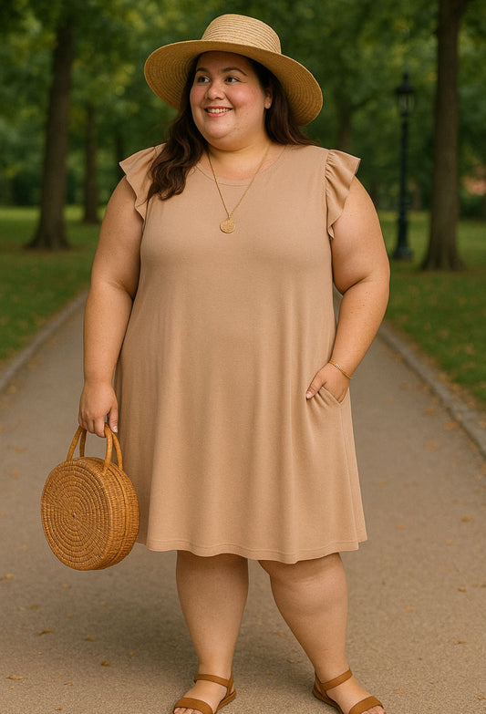 Vestido Café TG