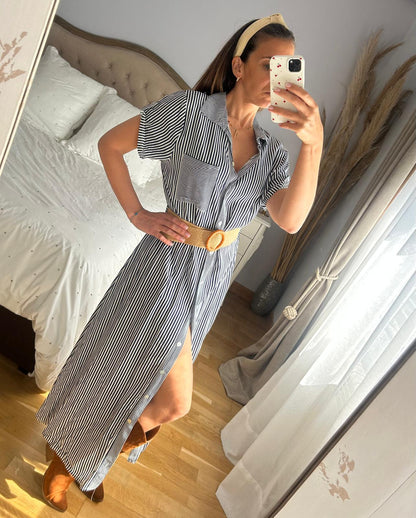 Vestido Cebra Negro