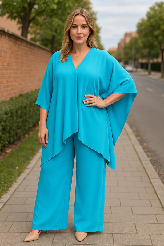 Conjunto Pastel Azul